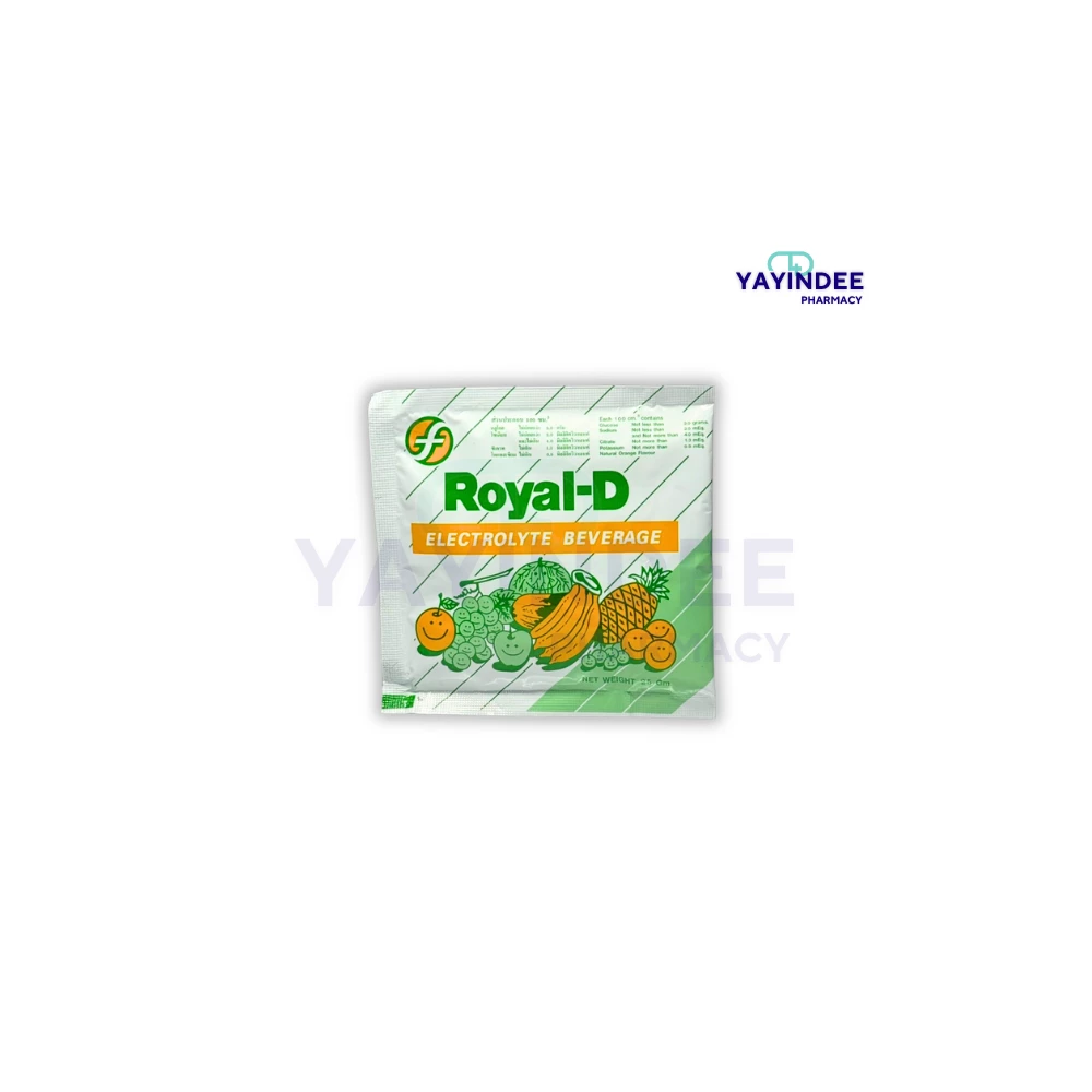 เกลือแร่ ROYAL-D รสผลไม้รวม 25 G