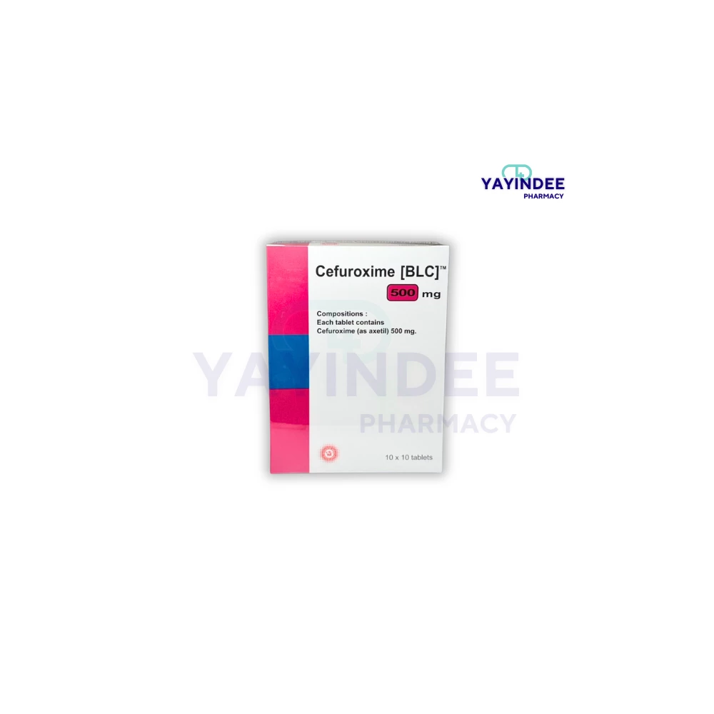 CEFUROXIME 500 MG 10x10'S