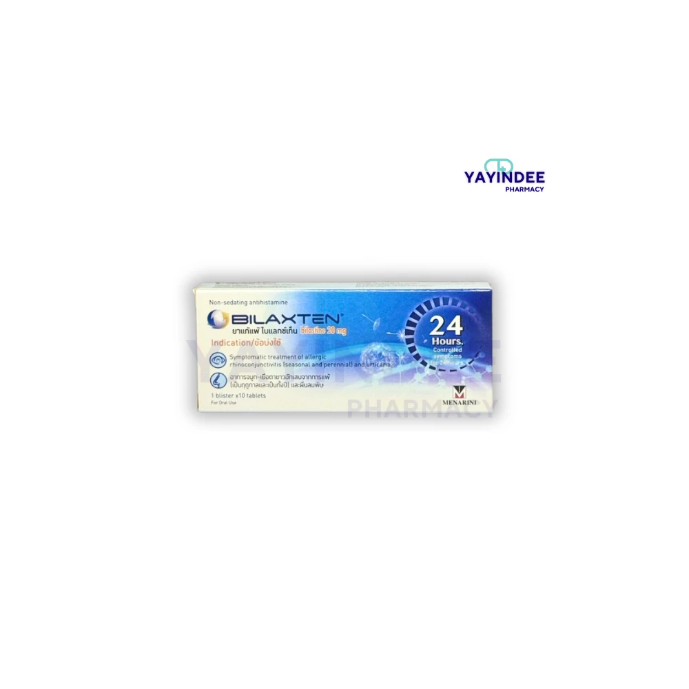 BILAXTEN 20 MG TABLETS 10'S