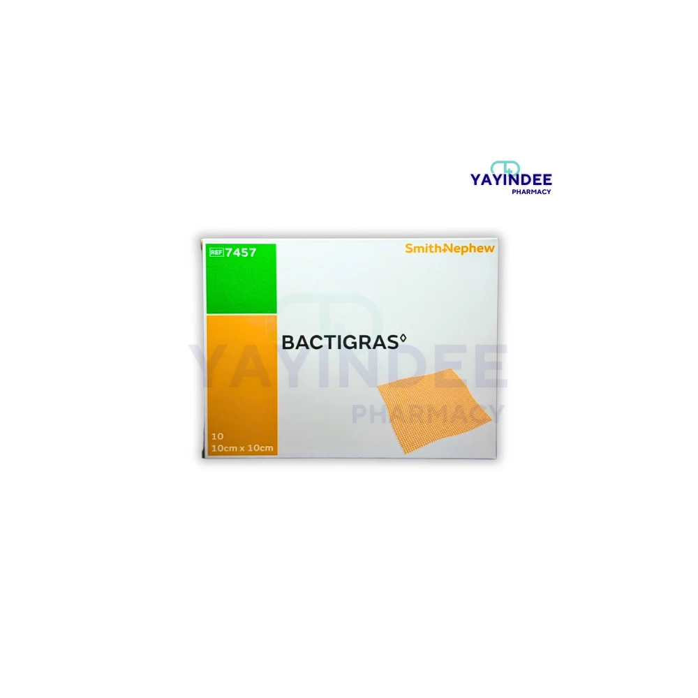 BACTIGRAS 10x10 CM (10 ชิ้น/กล่อง)