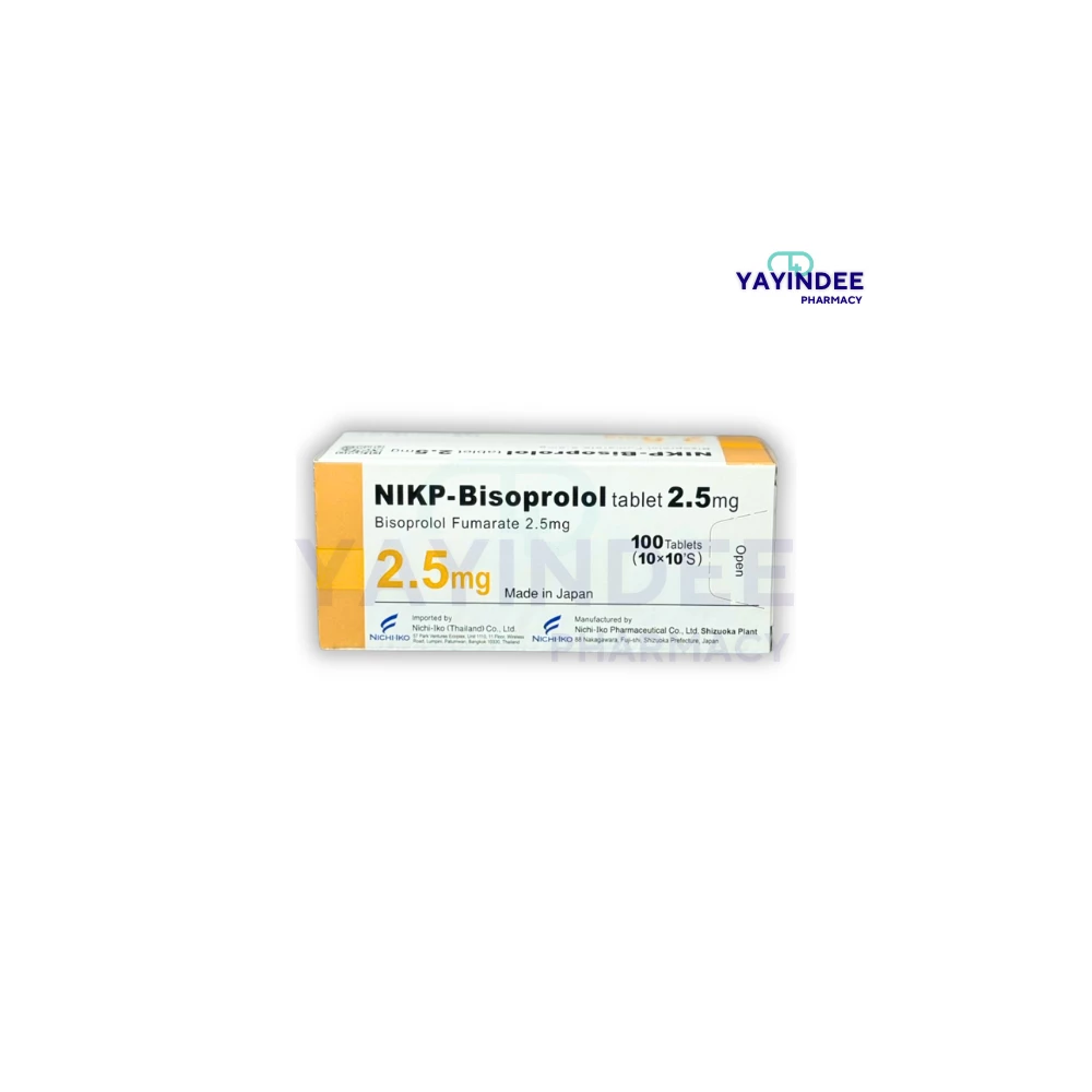 NIKP-BISOPROLOL TABLET 2.5 MG (10x10'S)