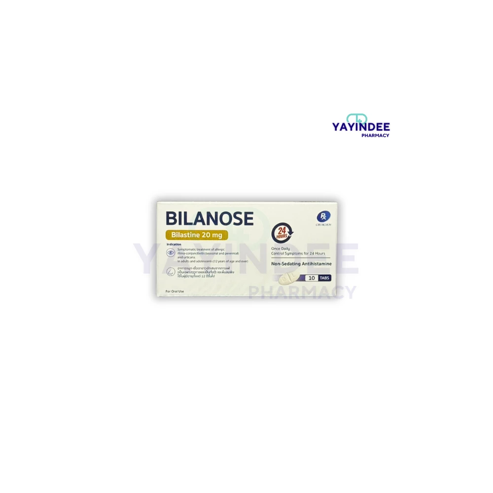 BILANOSE 20 MG 10'S