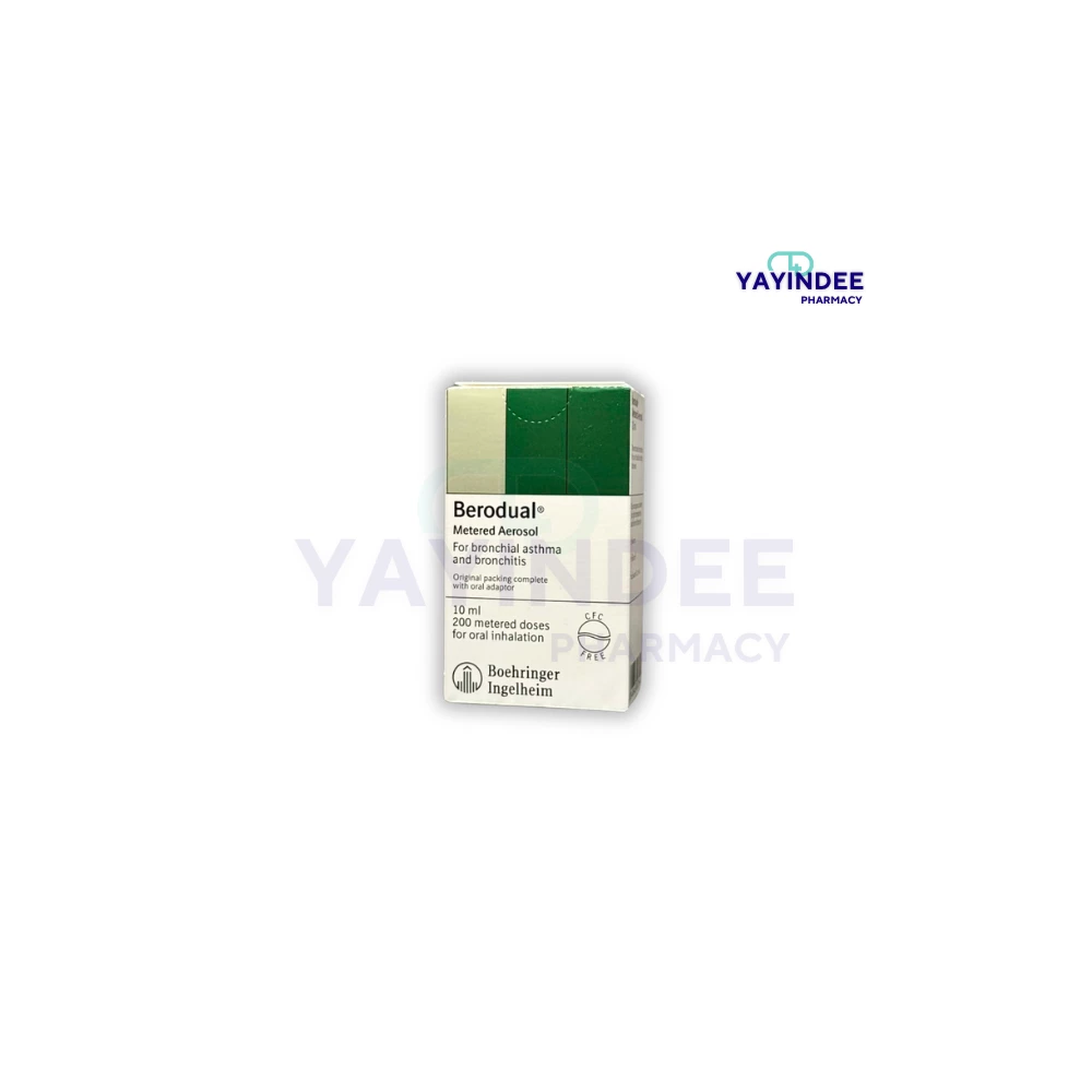 BERODUAL INHALER 200 DOSES 10 ML