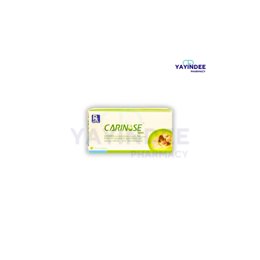 CARINOSE 10 MG (10x10'S)