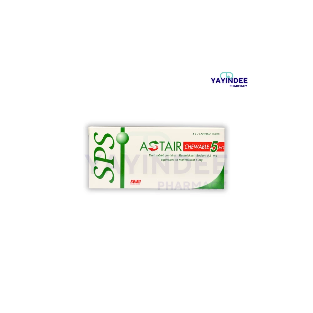 ASTAIR 5 MG (4x7'S)