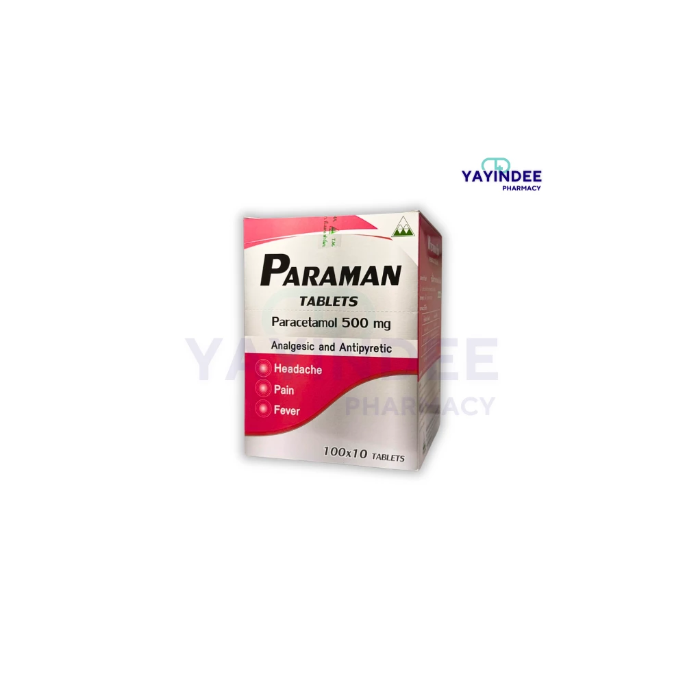 PARAMAN 500 MG (100x10'S)