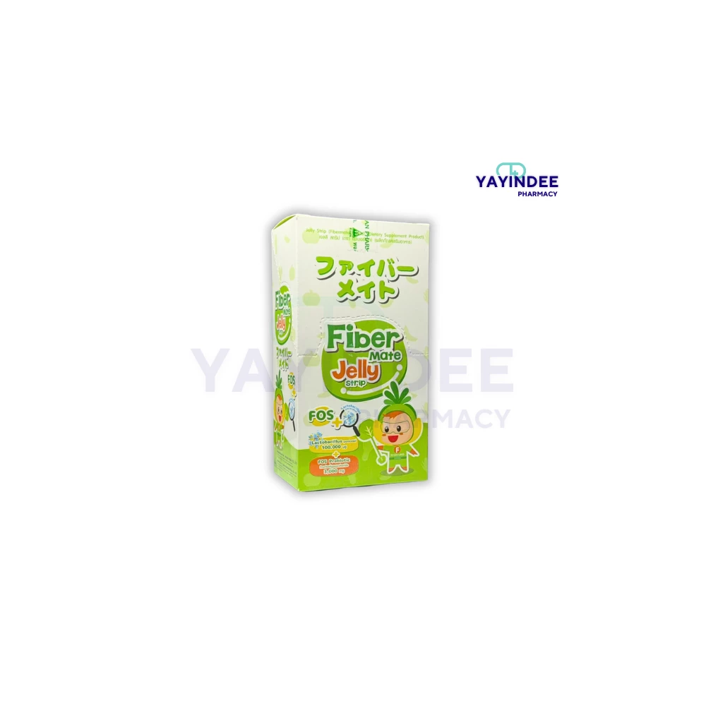 FIBER MATE JELLY STRIP (1กล่อง มี 10 ซอง)