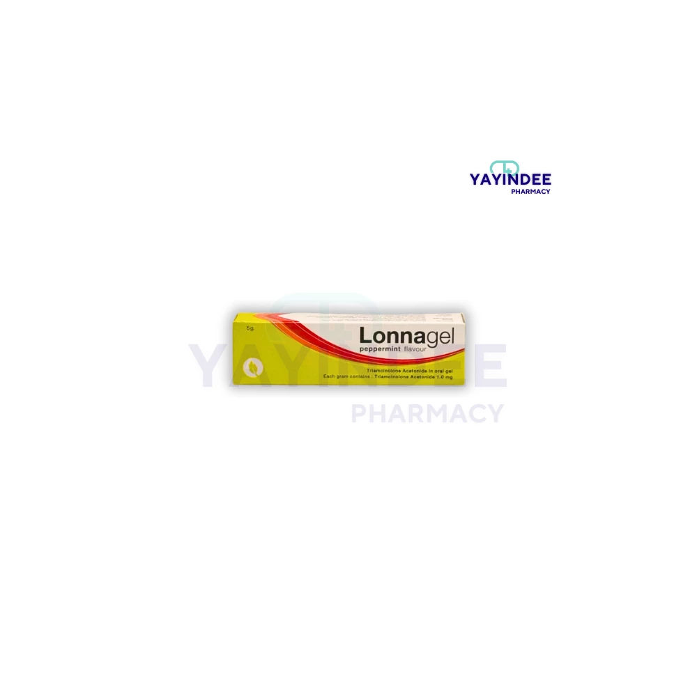 LONNA GEL กลิ่นเปปเปอร์มิ้นท์ 5 G /หลอด