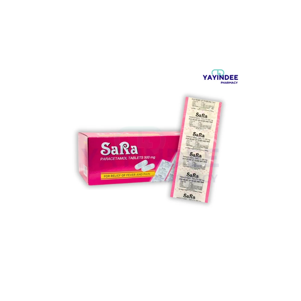 SARA 500 MG 10'S (เม็ดรี)