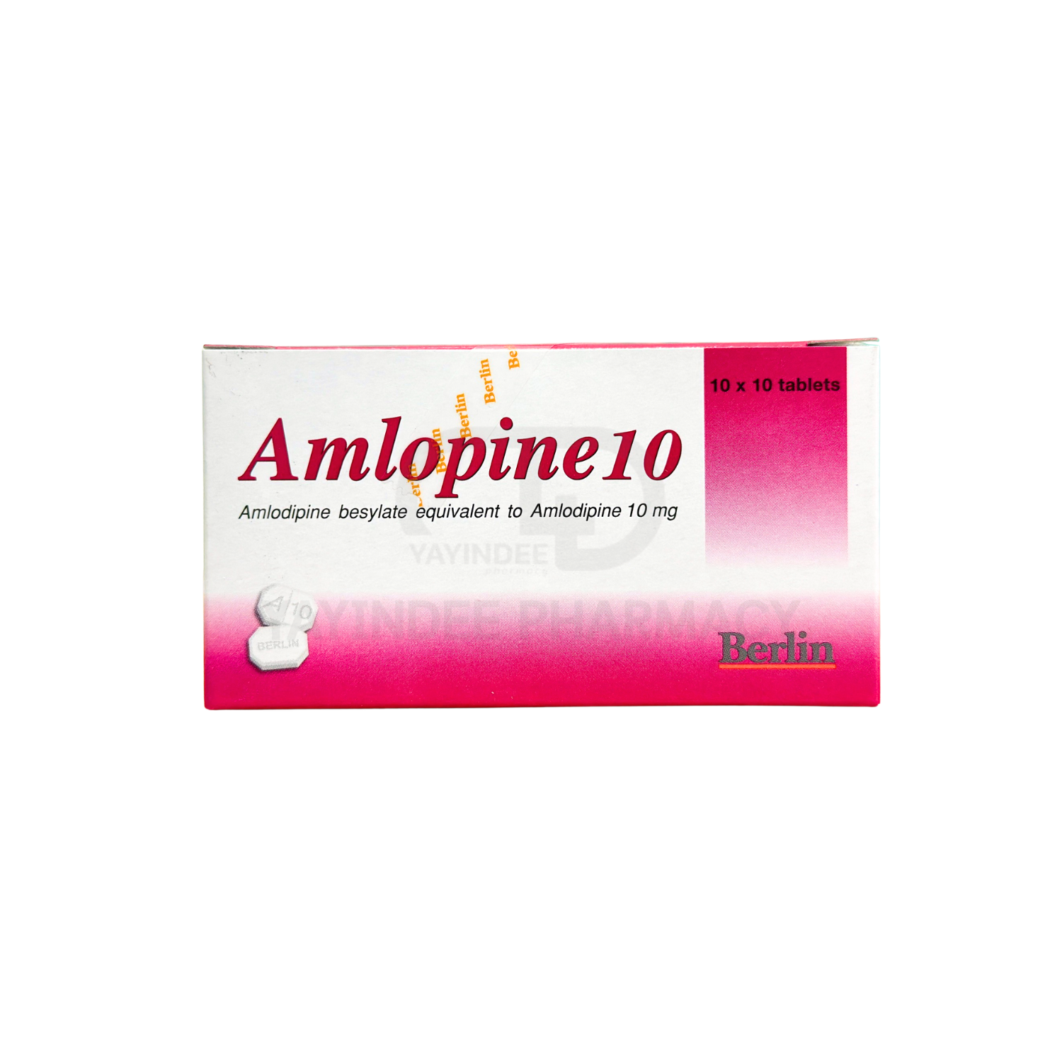 AMLOPINE 10 MG TABLETS 10'S