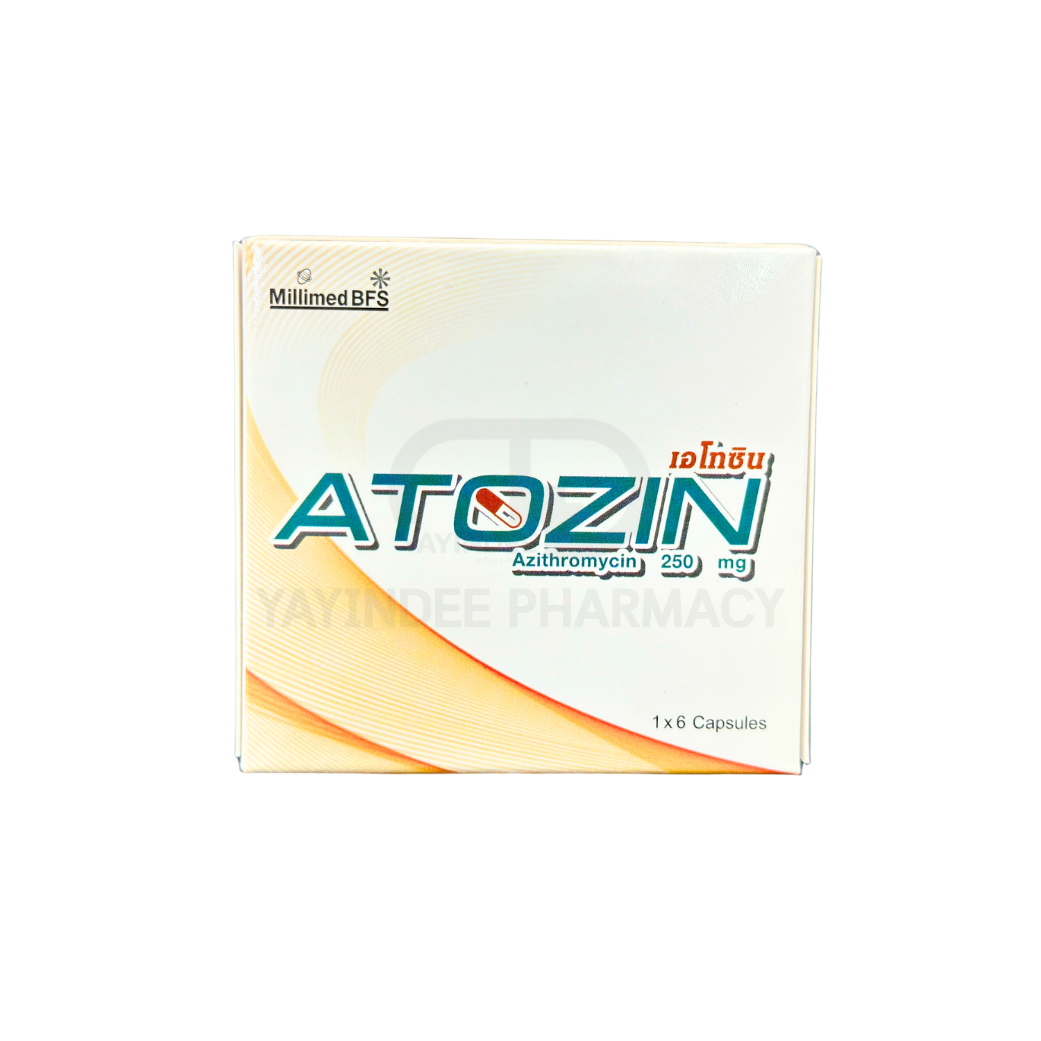ATOZIN 250 MG CAPSULES 6'S