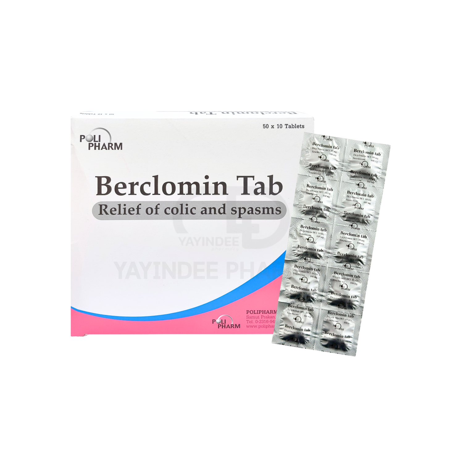 BERCLOMIN TAB (50x10'S)