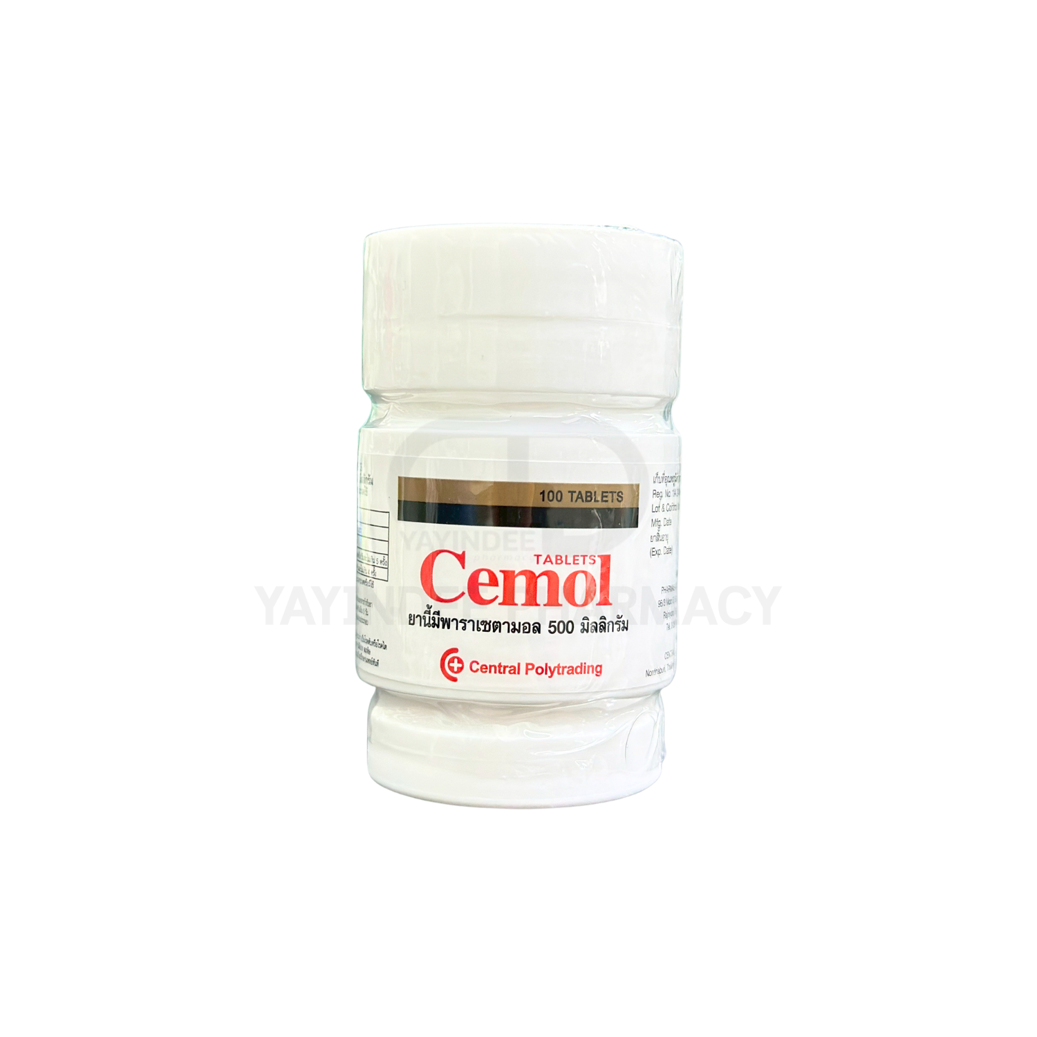 CEMOL TABLETS 500 MG 100'S