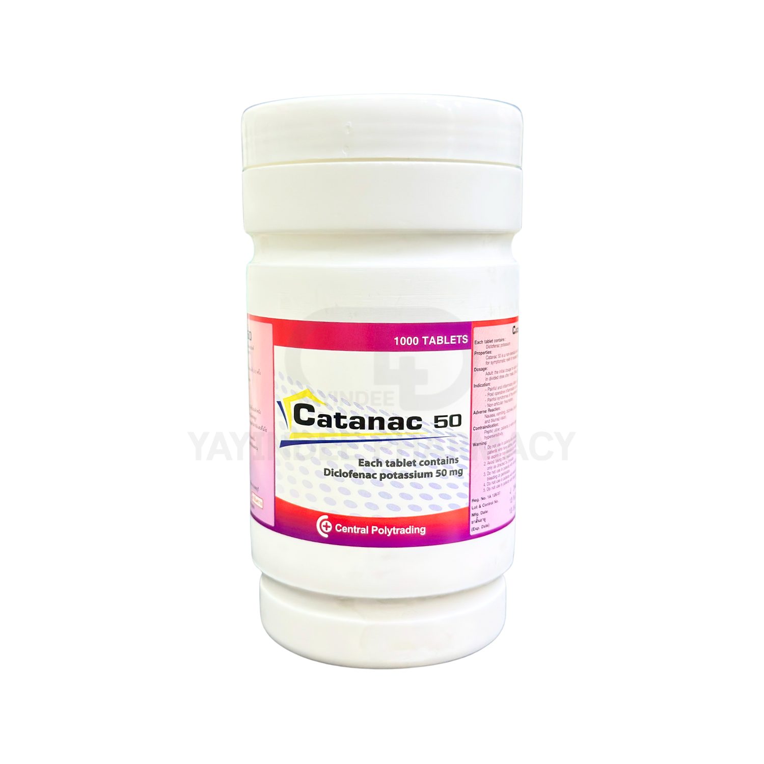 CATANAC 50 MG (1000'S)