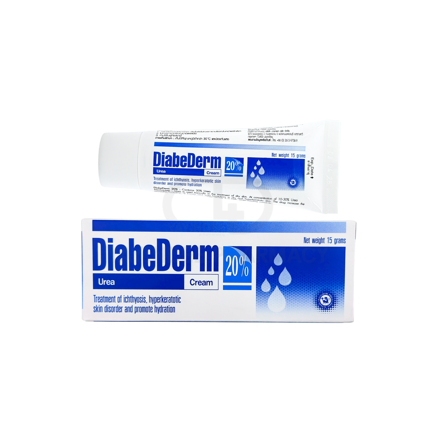 DIABEDERM 20% CREAM 15 G