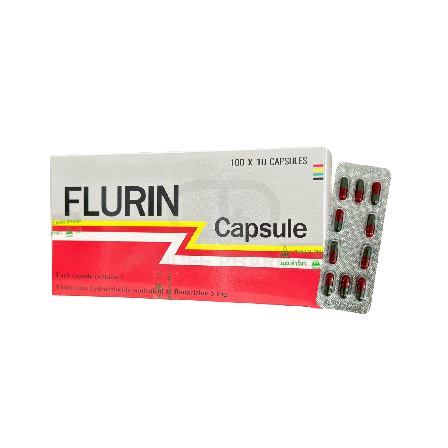 FLURIN 5 MG (100x10'S)