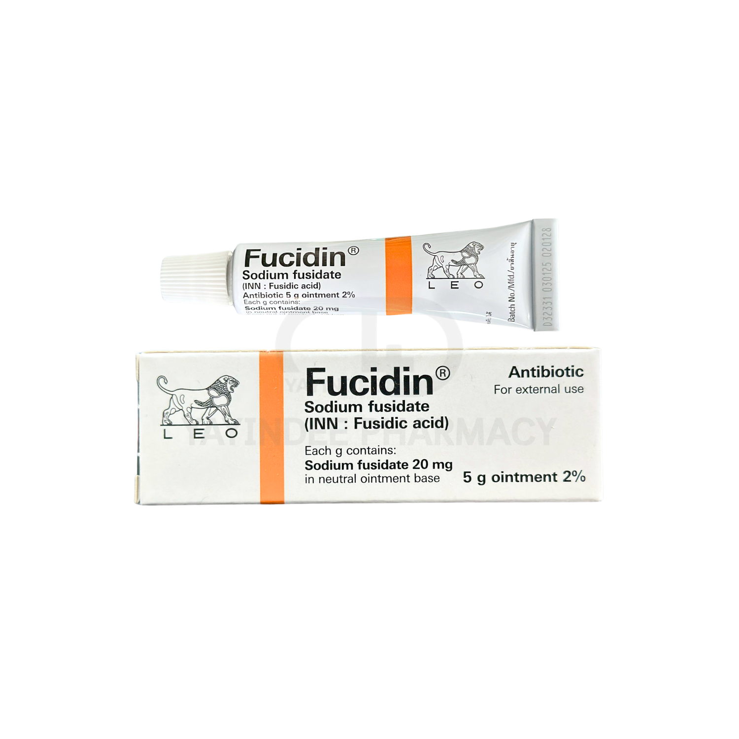 FUCIDIN 2% CREAM 5 G
