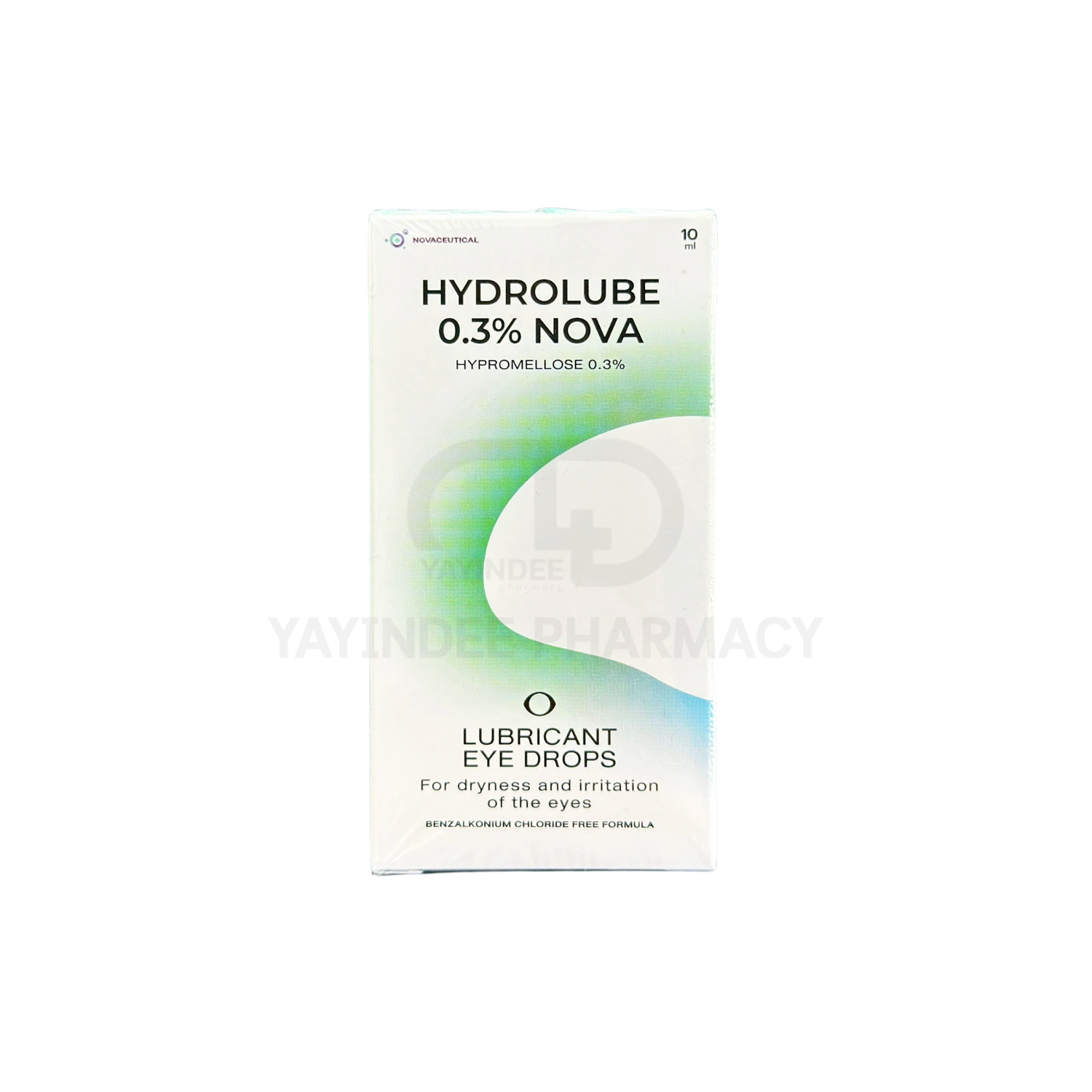 HYDROLUBE 0.3% NOVA EYE DROPS 10 ML