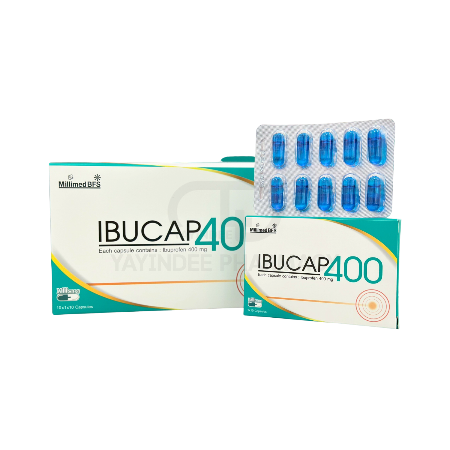 IBUCAP 400 MG SOFT GEL (10x10'S)