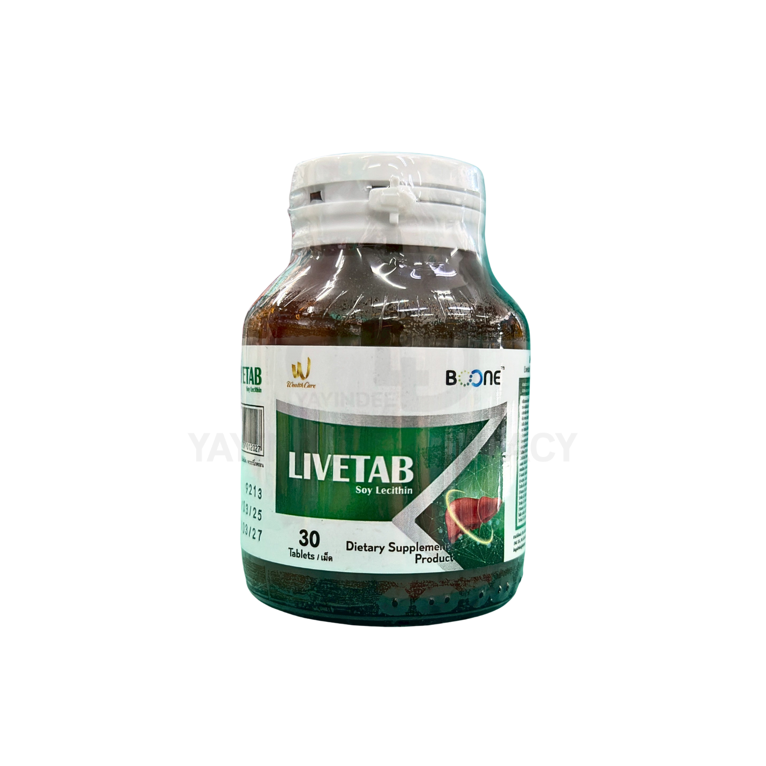 LIVERTAB SOY LECITHIN (30'S)