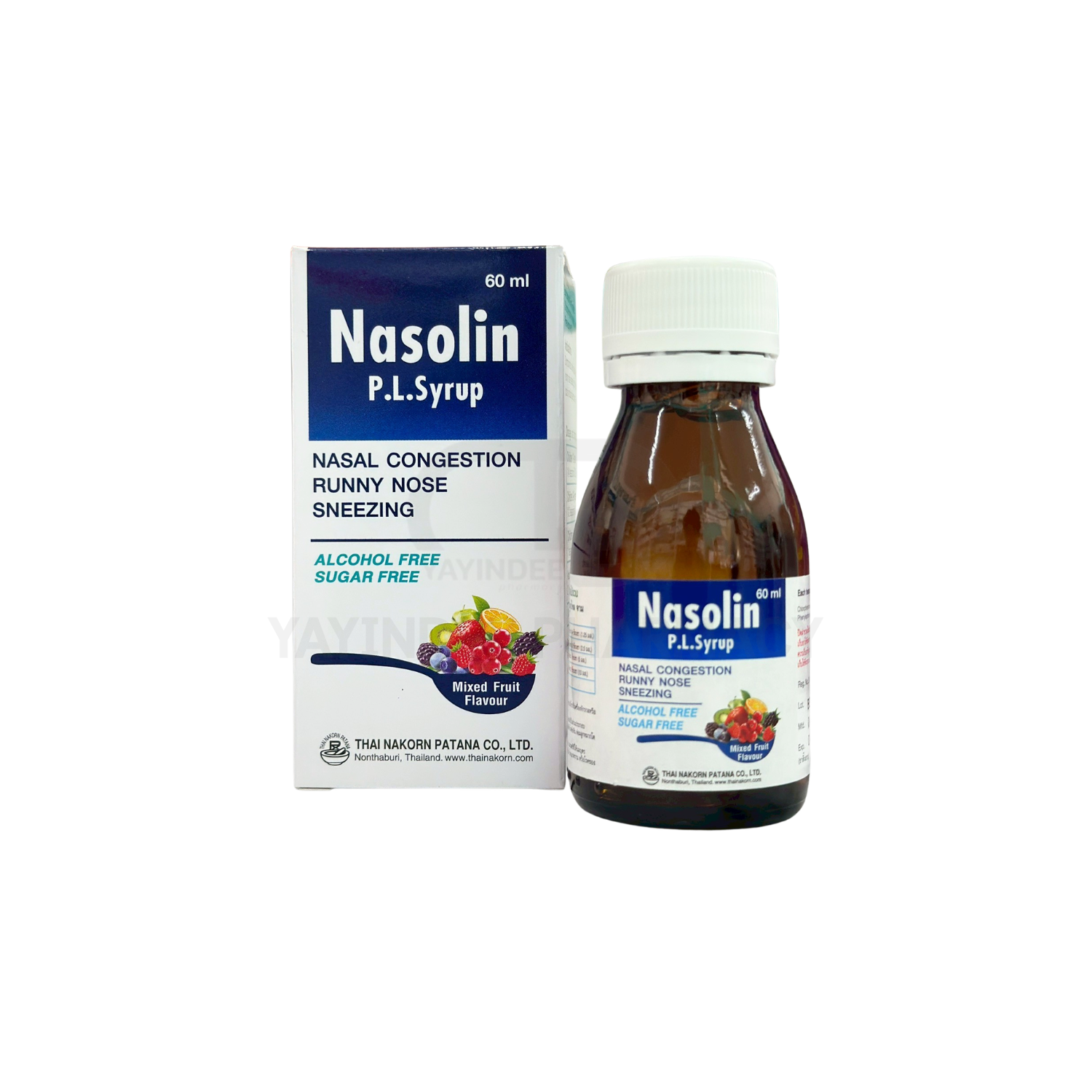 NASOLIN P.L. SYRUP 60 ML
