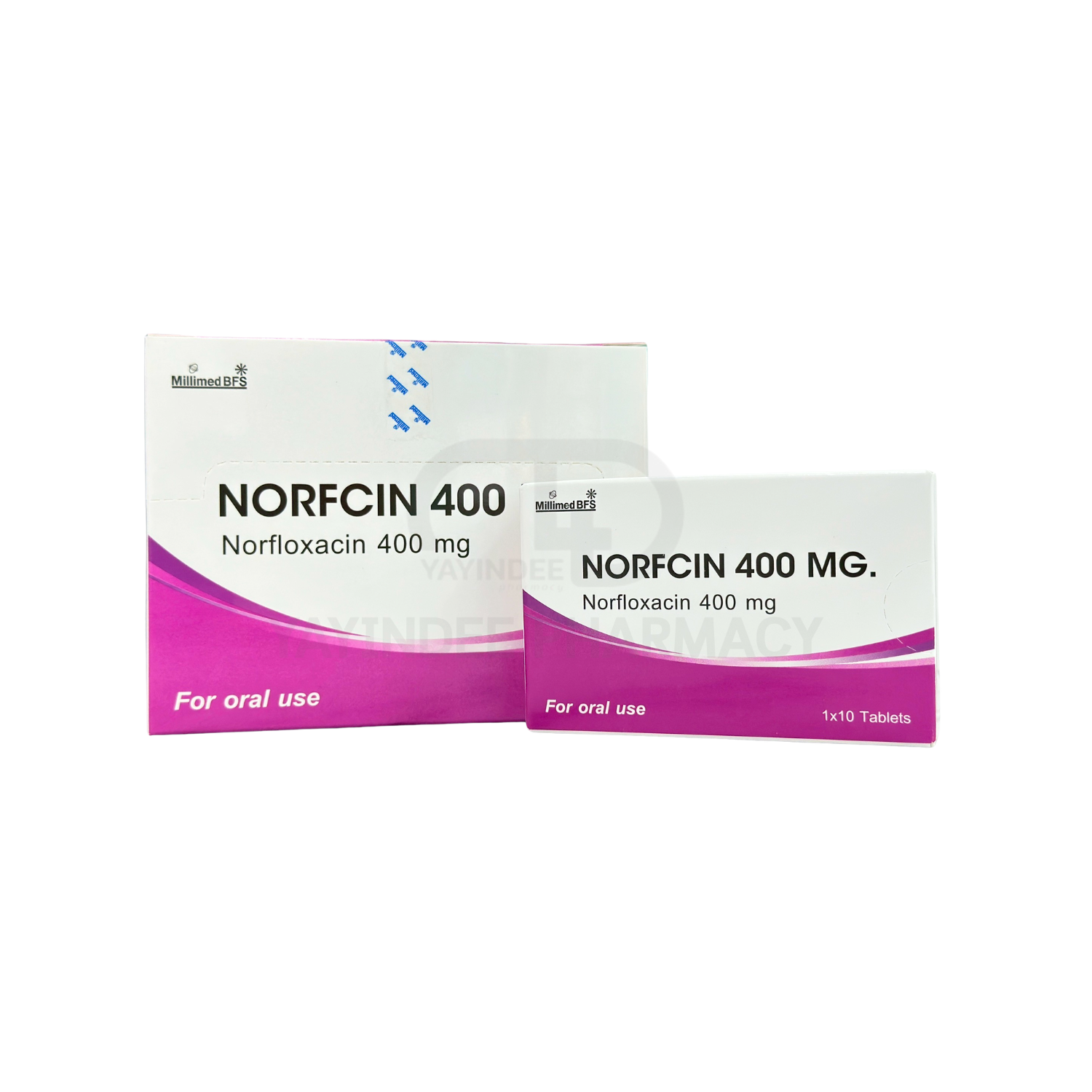 NORFCIN 400 MG 10'S