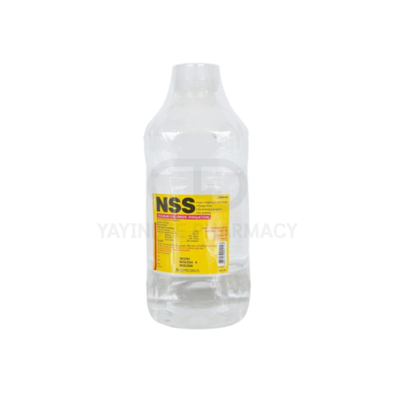 NSS 0.9% 1000 ML (ดัมเบลฉลากเหลือง)
