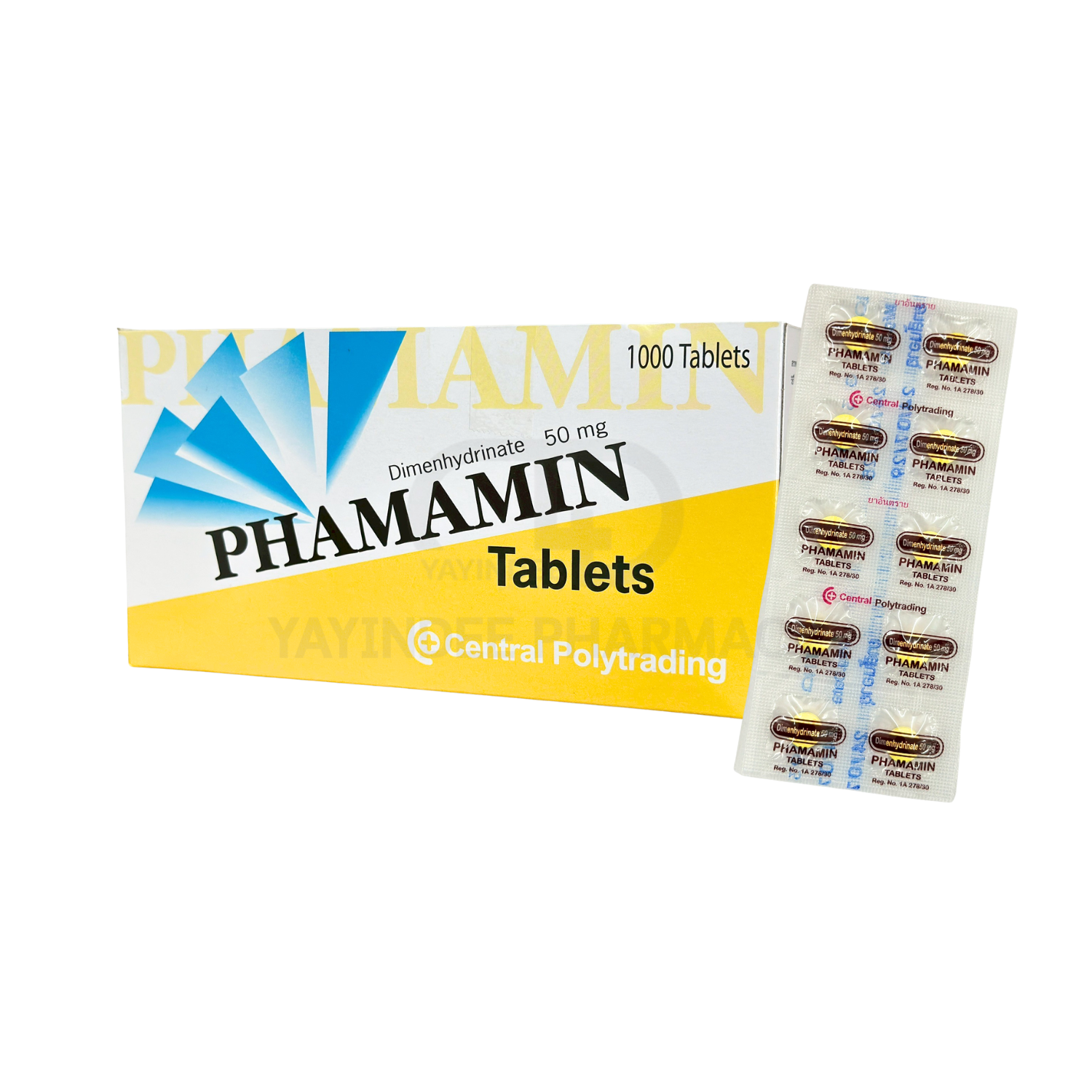 PHAMAMIN 50 MG (CPL) (100x10'S)