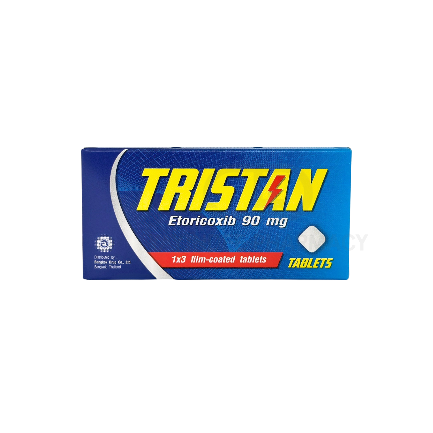 TRISTAN ETORICOXIB 90 MG 3'S