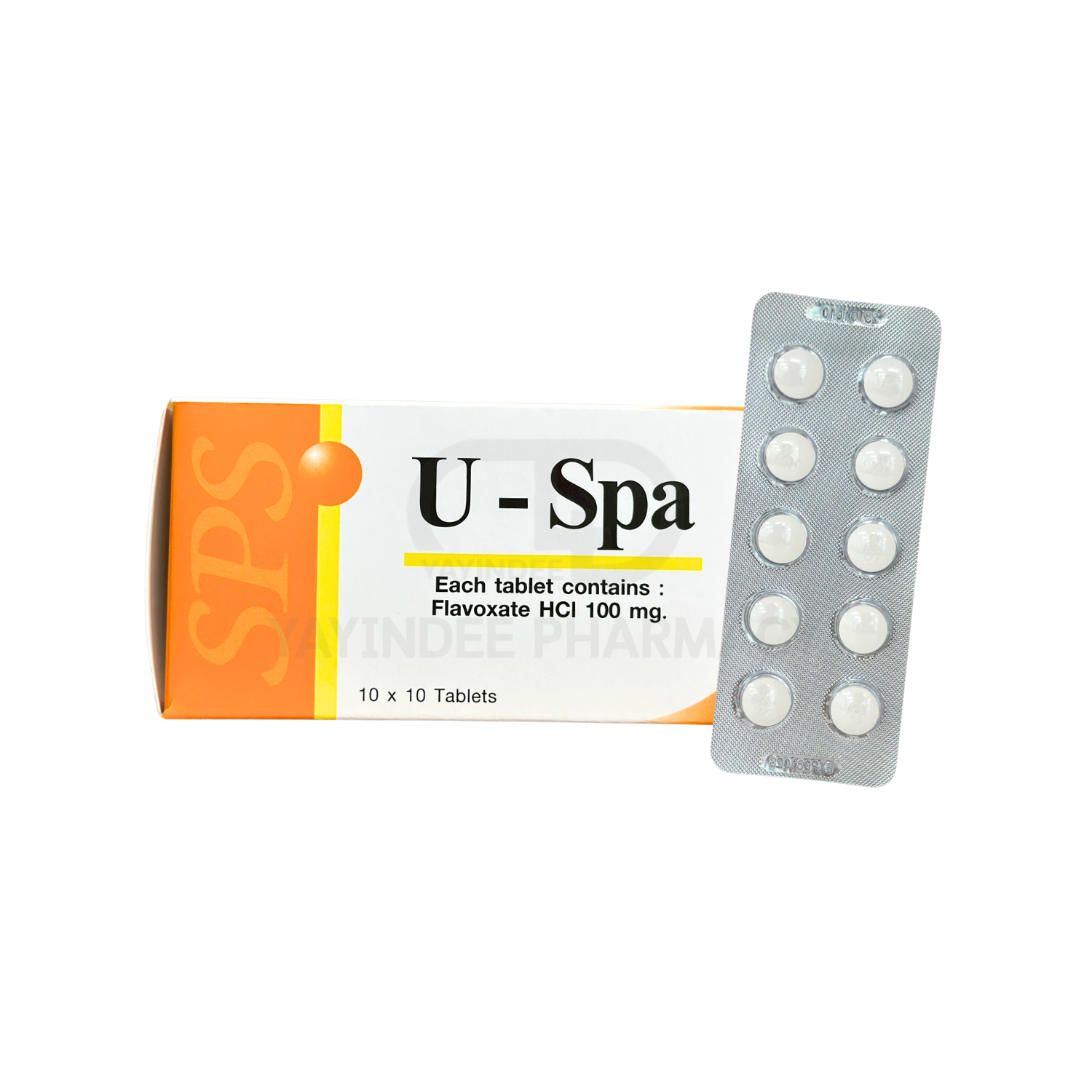U-SPA 100 MG TABLET (10x10's)