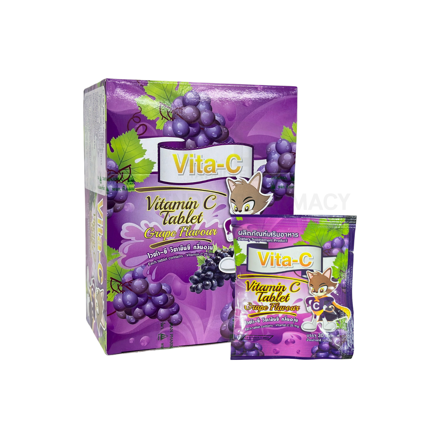 Vita-C GRAPE 25 G (50x30'S)