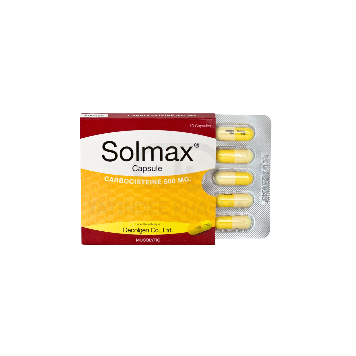 SOLMAX 500 MG 10'S