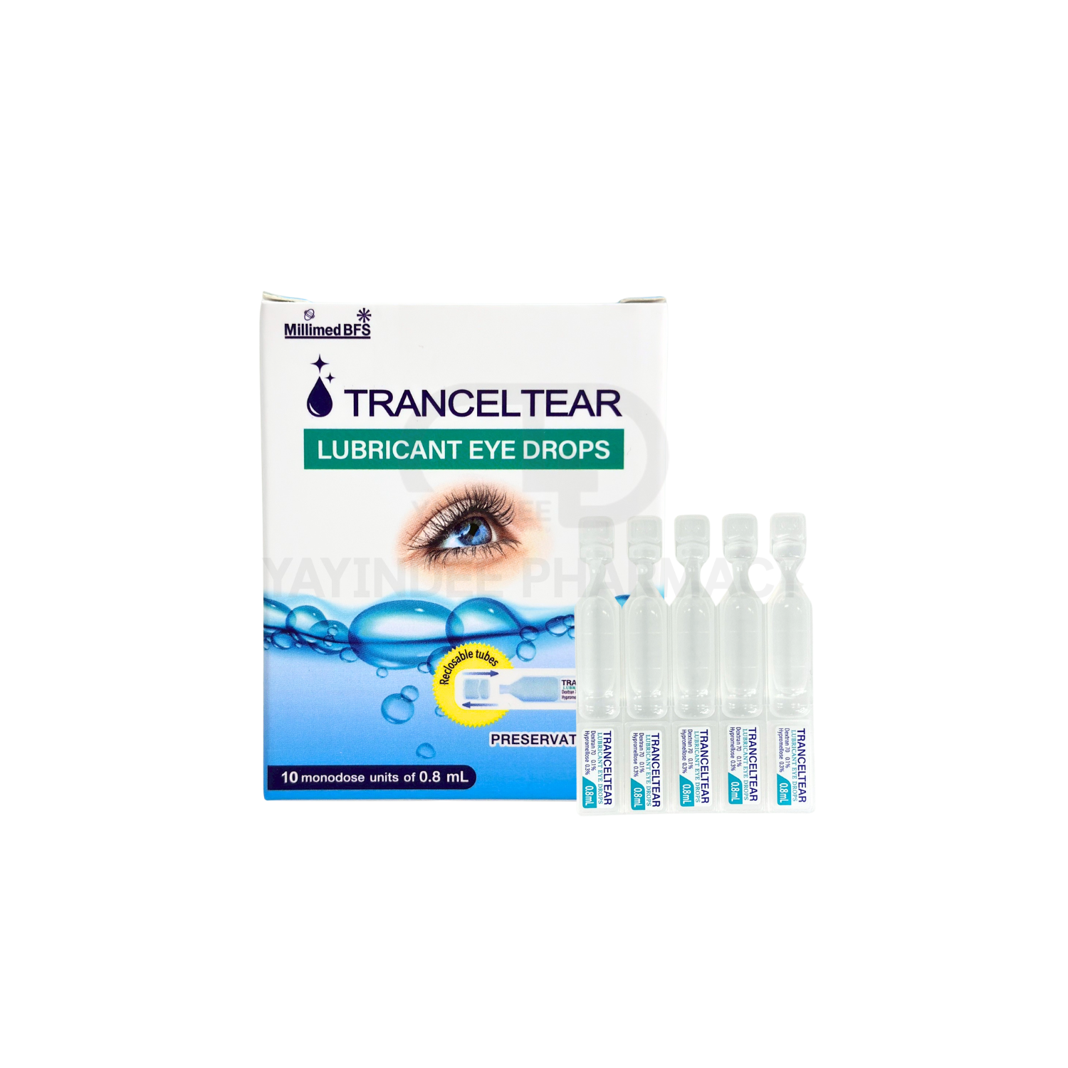 TRANCEL TEAR (10x0.8 ML)