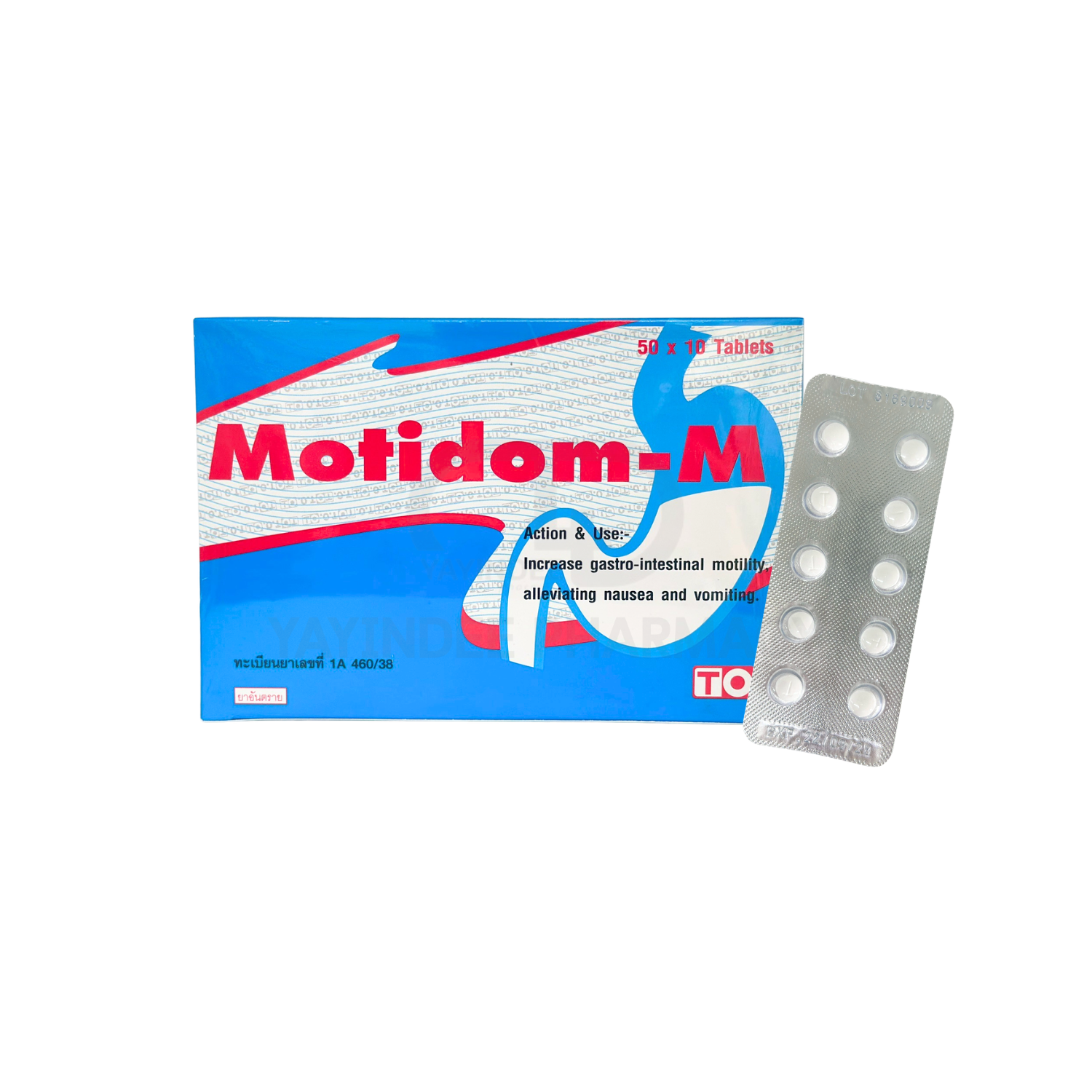 MOTIDOM-M 10 MG (50x10'S)