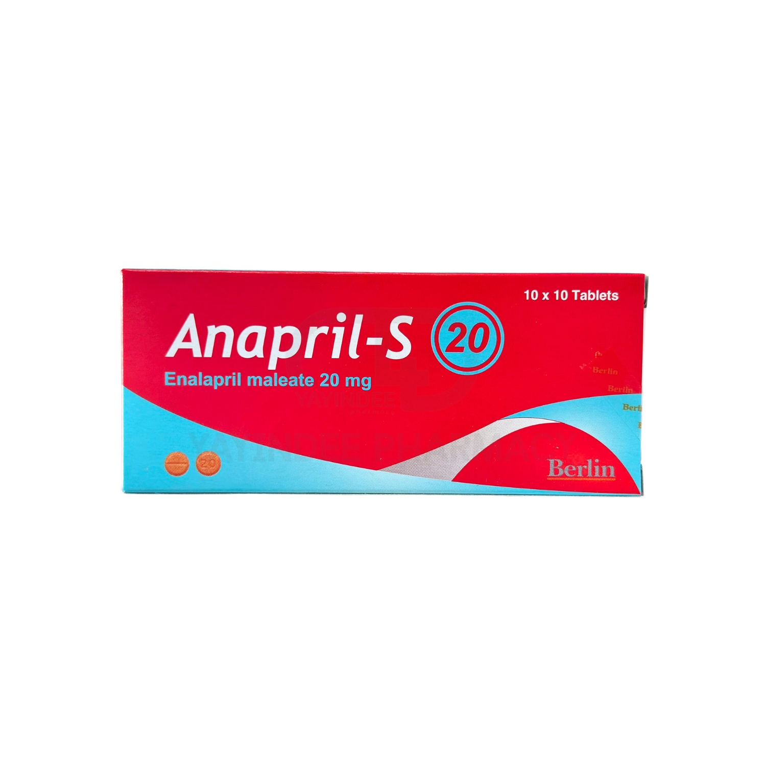 ANAPRIL-S 20 MG (10'S)