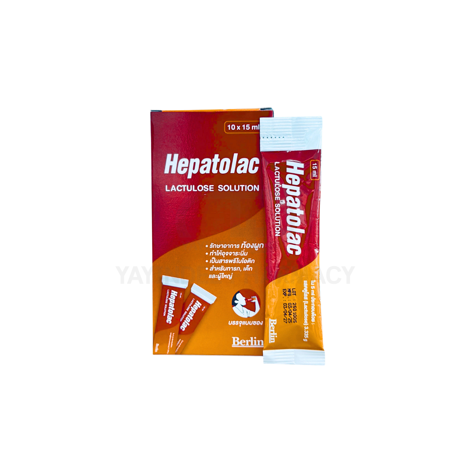 HEPATOLAC (10x15 ML)