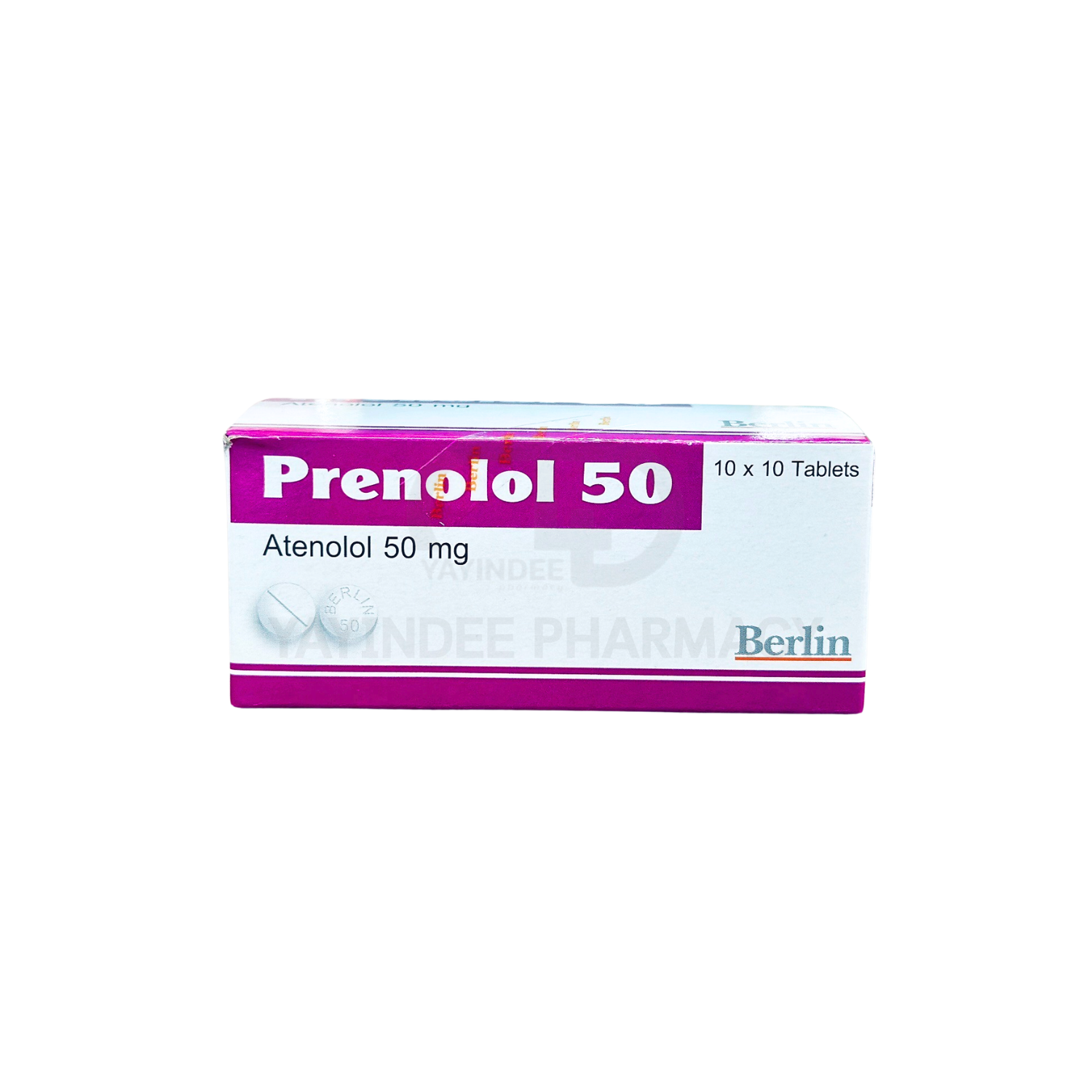 PRENOLOL 50 MG (10'S)