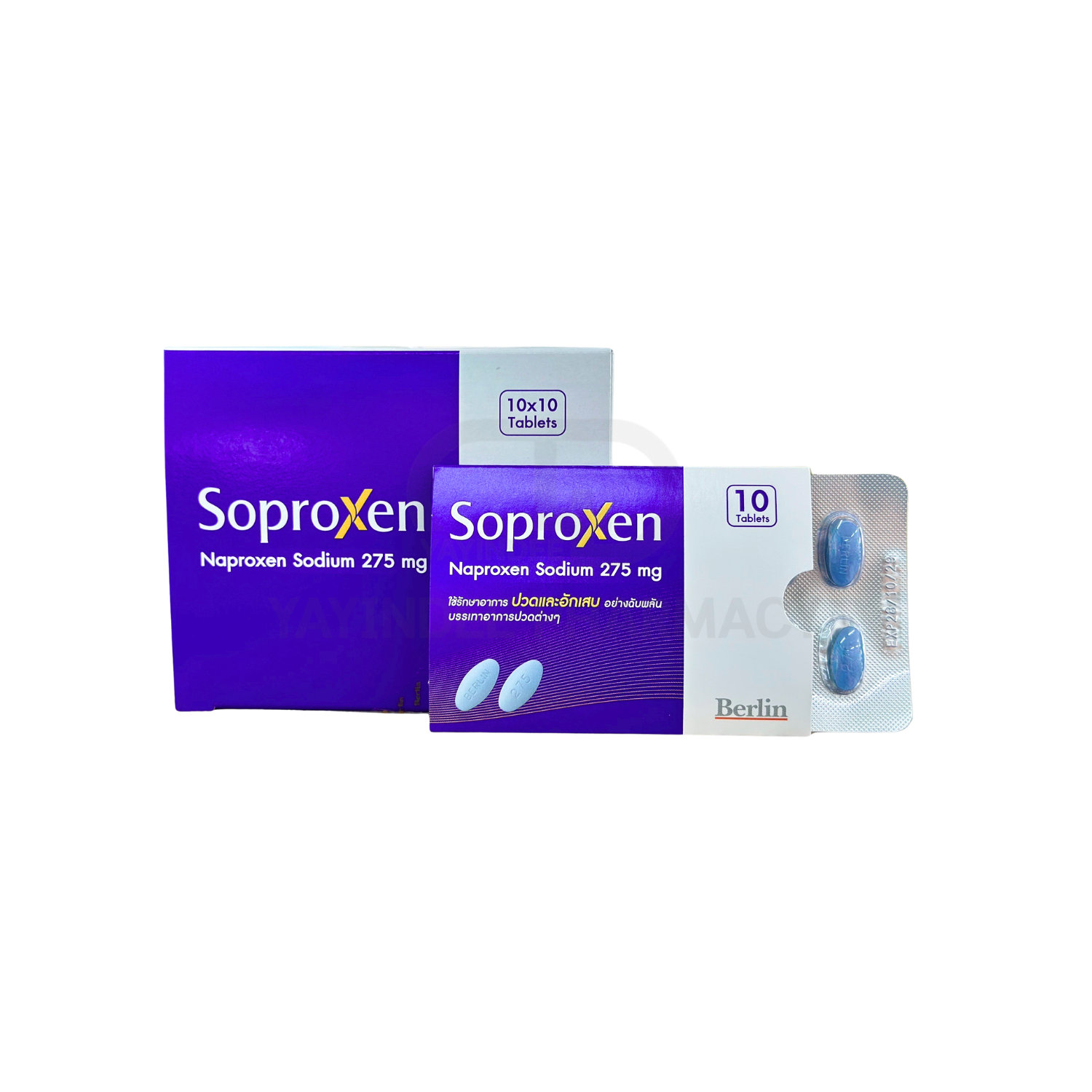 SOPROXEN 275 MG (10x10'S)