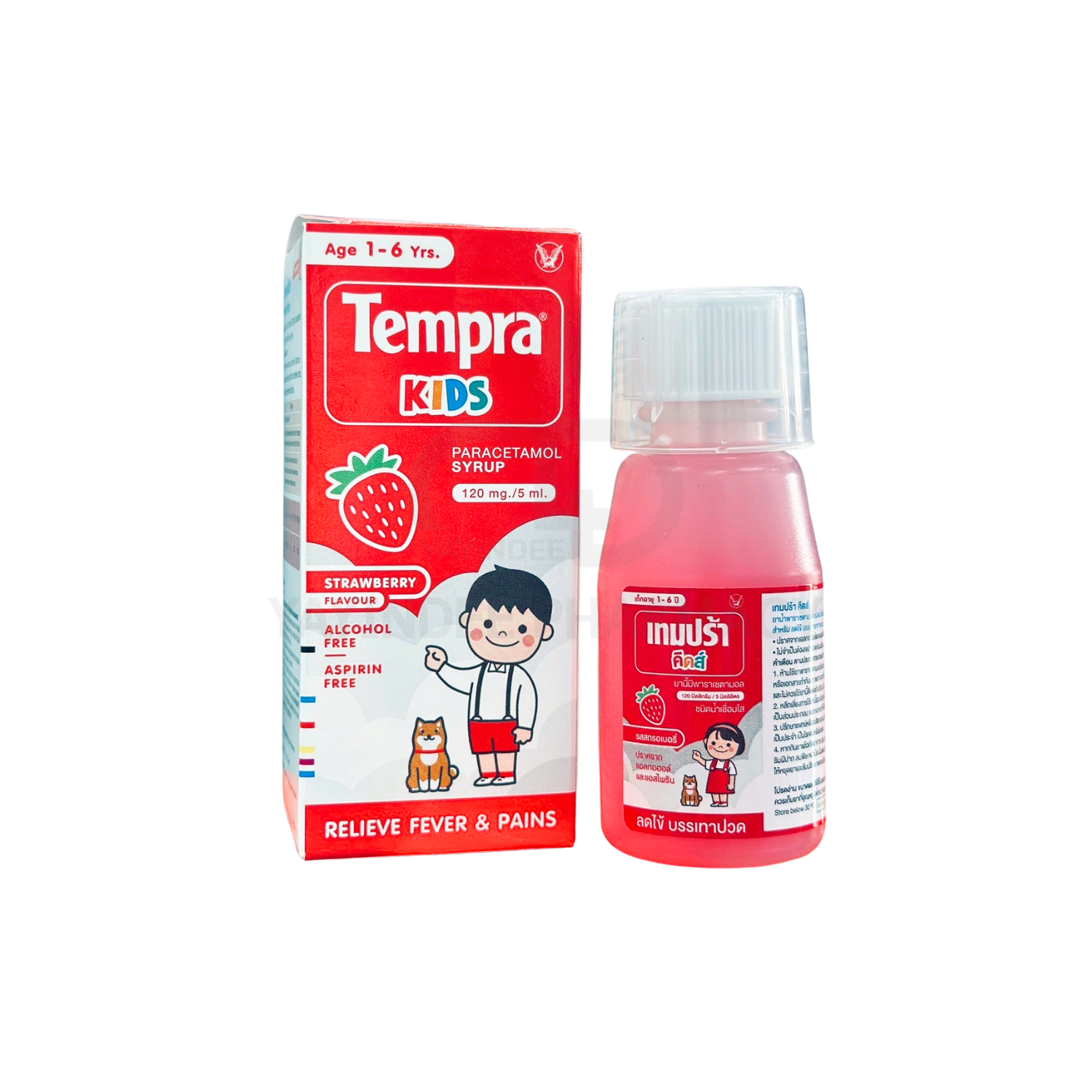 TEMPRA KIDS STRAWBERRY 60 ML