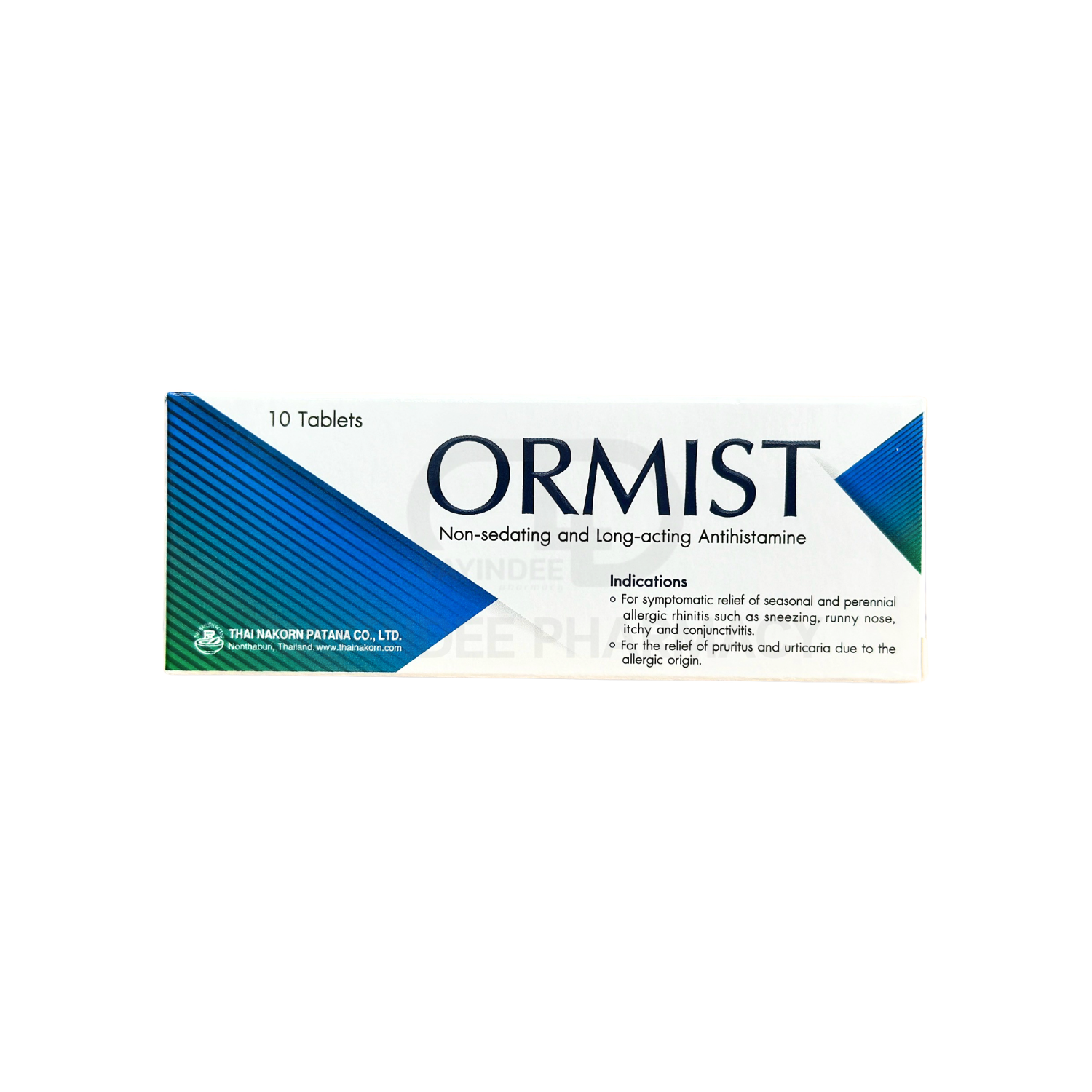 ORMIST 10 MG (1x10'S)