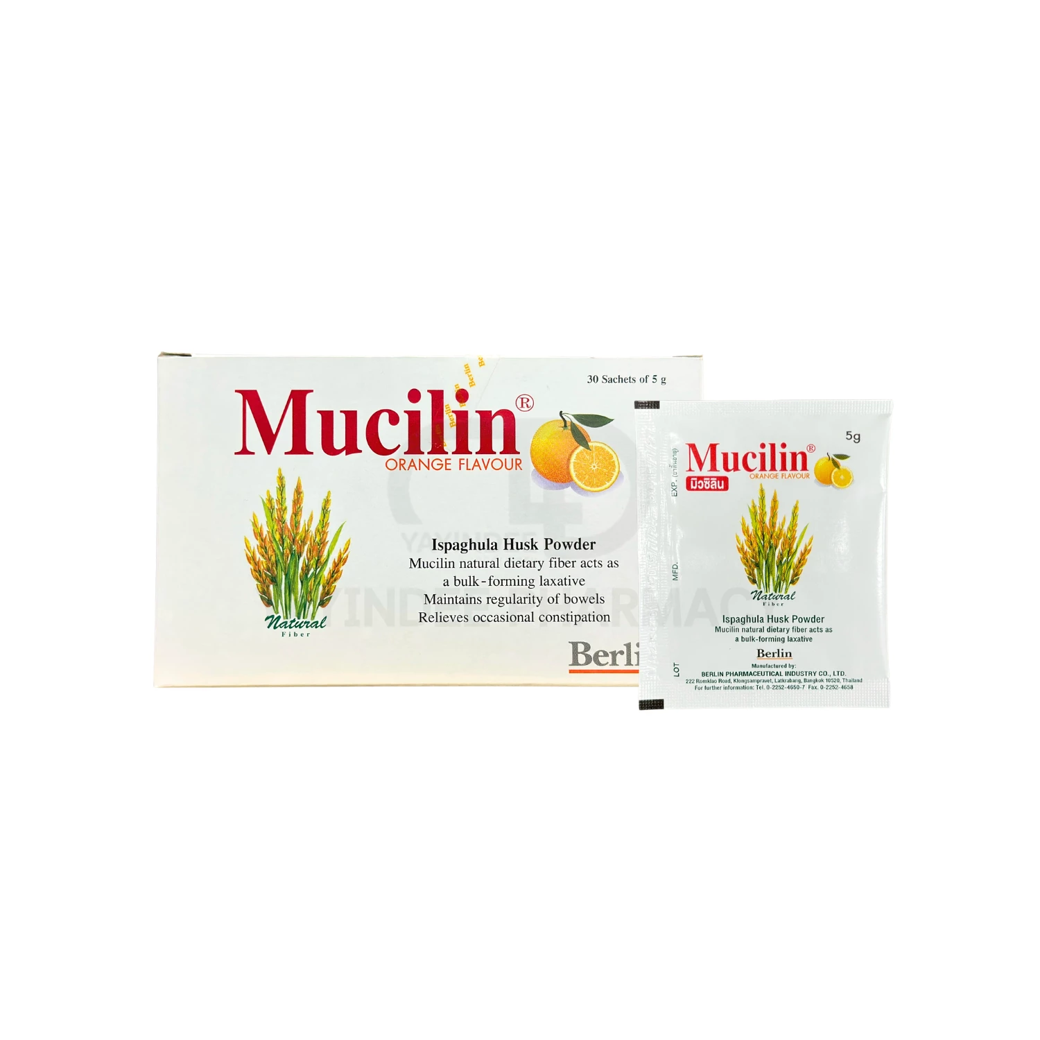 MUCILIN ORANGE (30x5g)