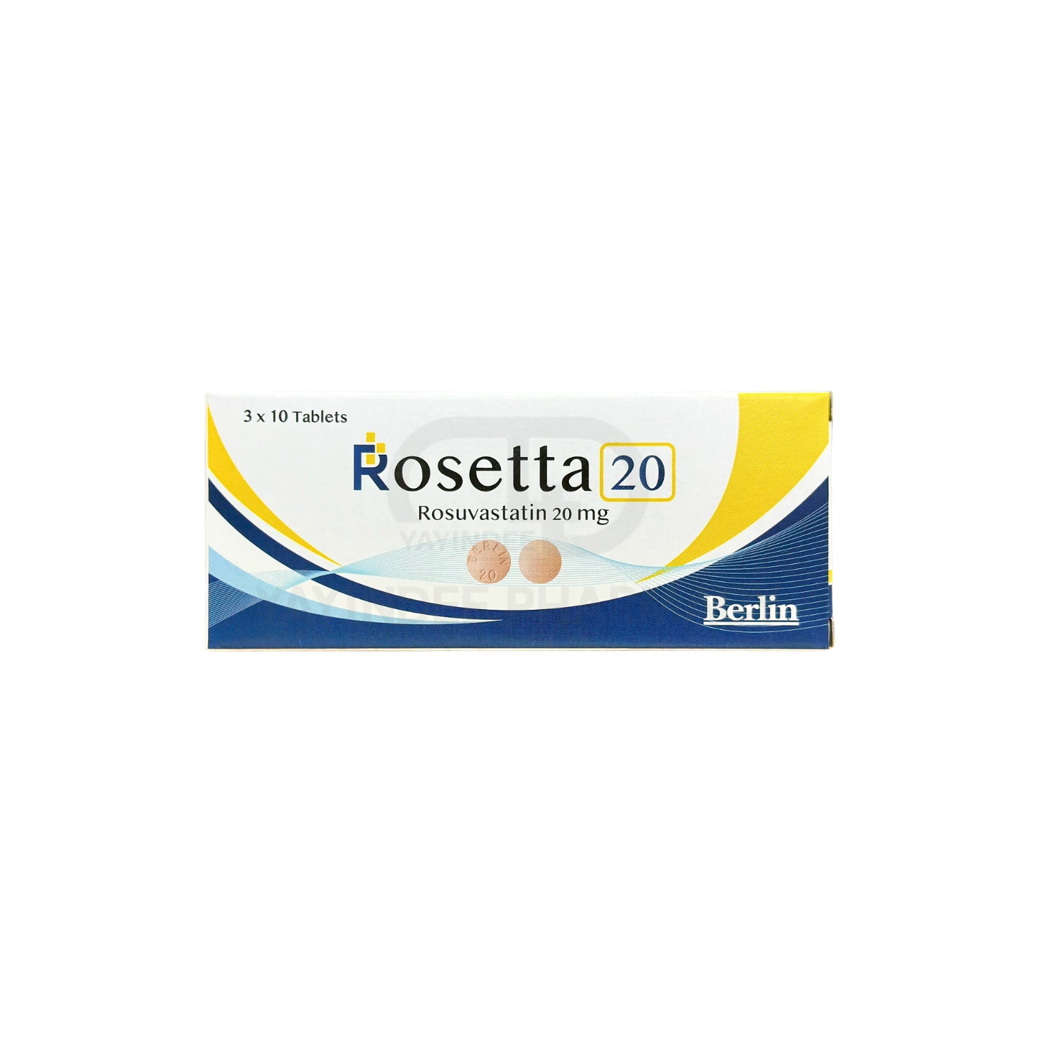ROSETTA 20 MG (3x10'S)